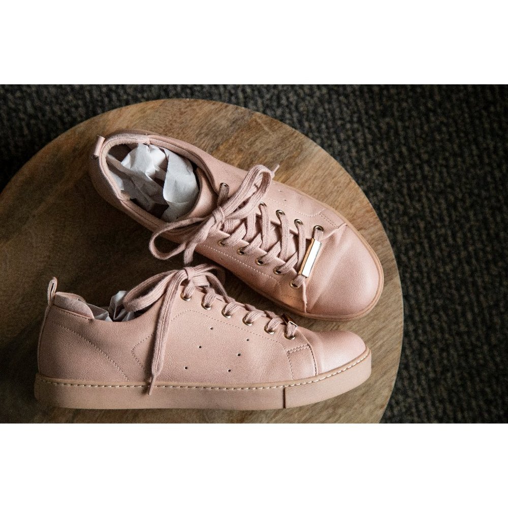 Blush Pink Sneakers